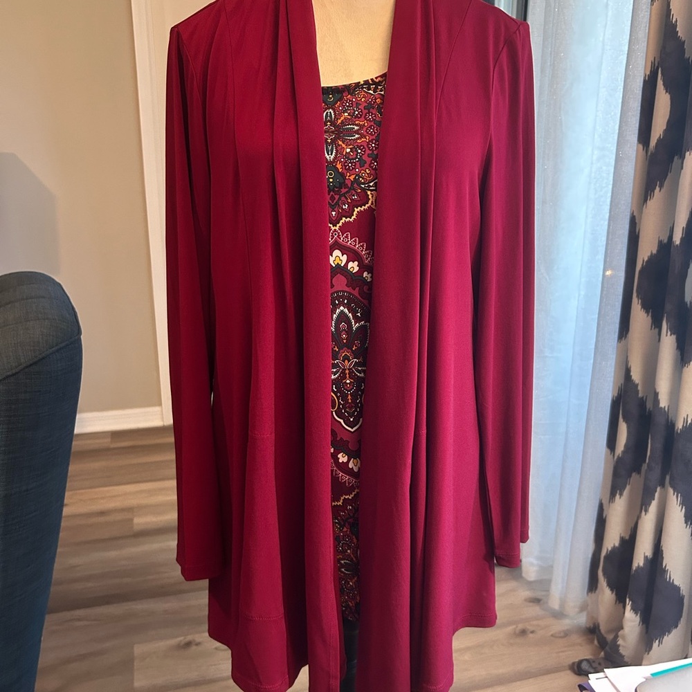 Susan Graver tank and jacket set!